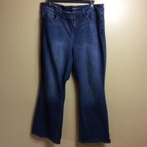 Torrid high-rise slim boot cut jeans. Stretch. Size 24.